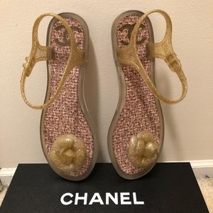 Chanel Jelly Sandal